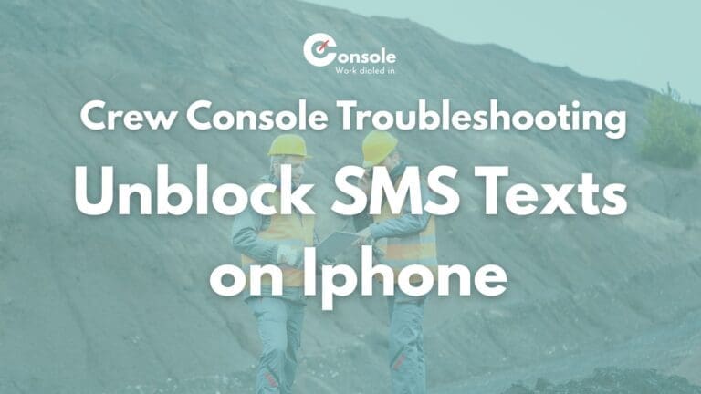 Unblock SMS on iPhone