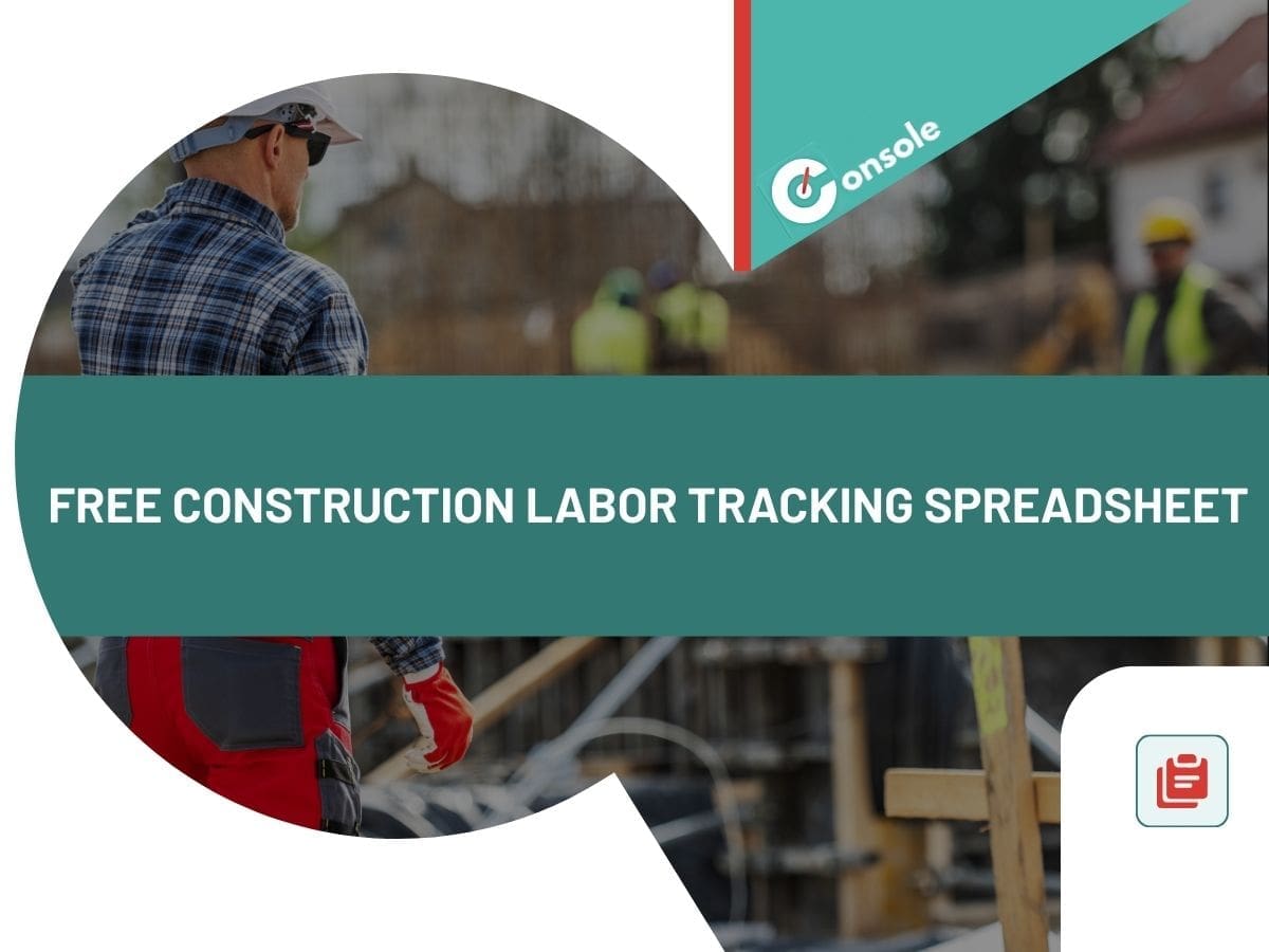 Free Construction Labor Tracking Spreadsheet - Crew Console