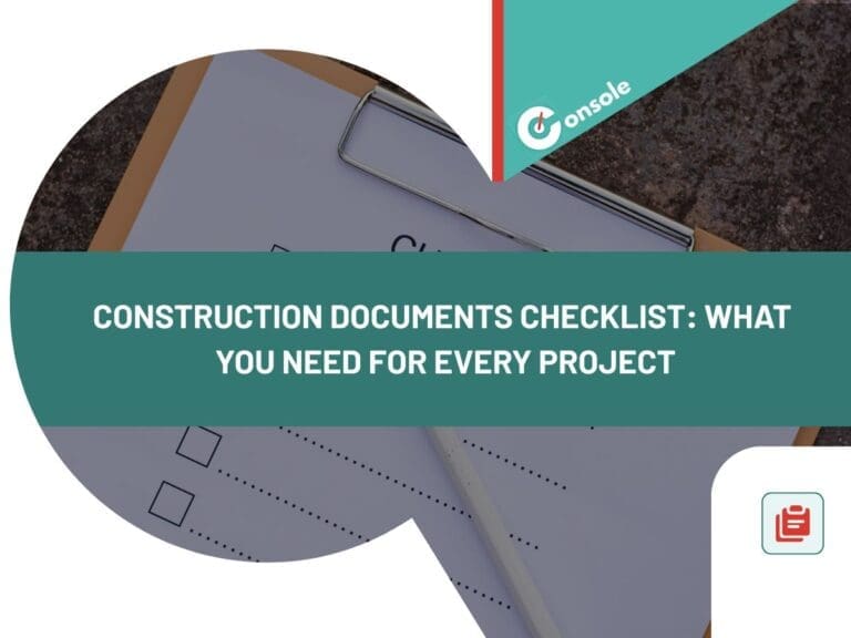 Construction Documents Checklist: What You Need for Every Project